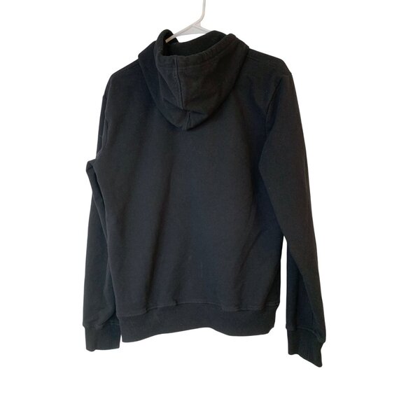 Unisex Patagonia Black Pullover Hoodie P-6 Uprisal Logo Sz S RA10051 EUC fleece - Picture 4 of 8